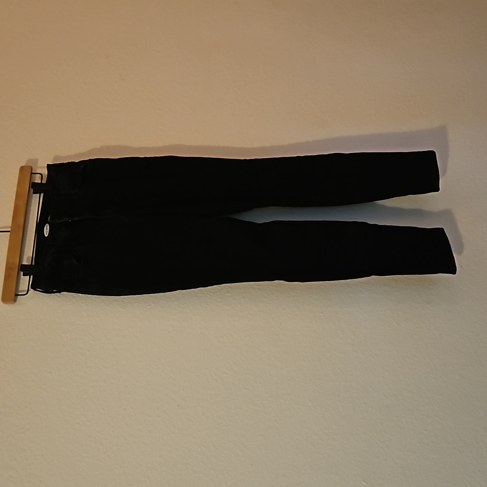 Faded black skinny jeans